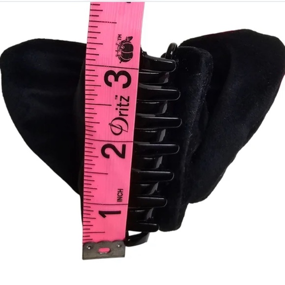 Lele Sadoughi Black Pearl-Studded Bow Hair Clip